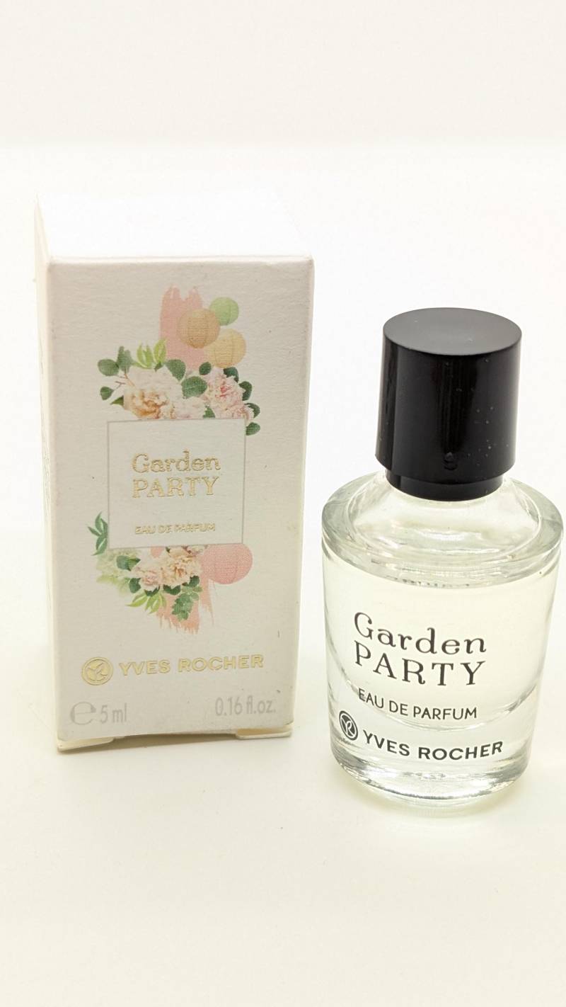 Yves Rocher Garden Party | Miniatur Parfum Reisegröße| Eau De Splash 5 Ml Vintage 2000Er von DerAusstatter