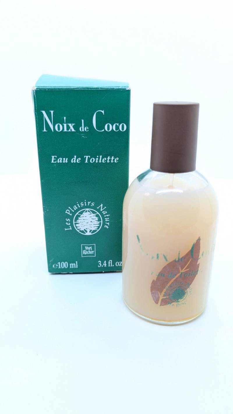 Yves Rocher Noix De Coco Parfum | Eau Toilette| 100 Ml Spray| 1980S Vintage von DerAusstatter