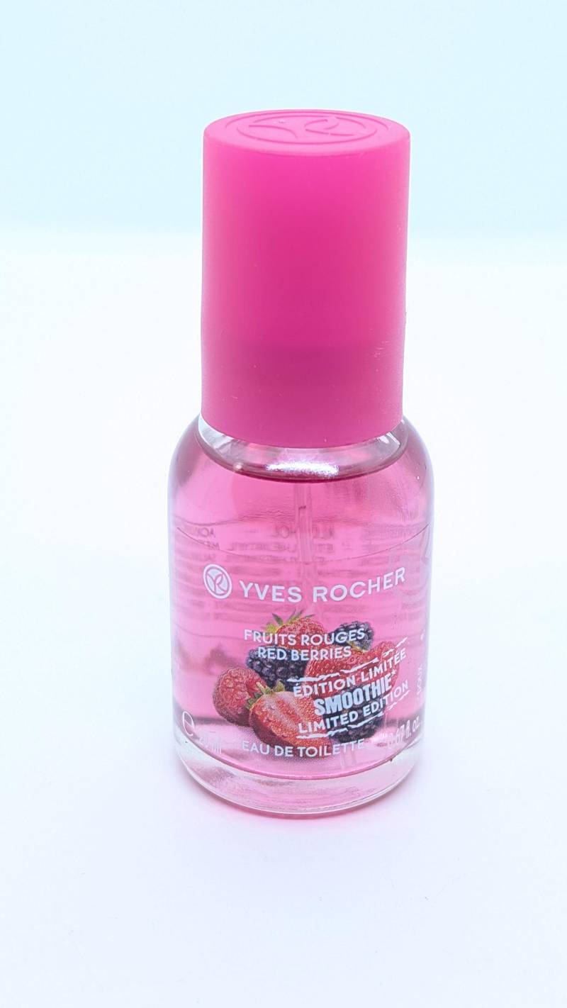 Yves Rocher Parfum Smoothie Limited Edition| Red Berries | Eau De Toilette 20 Ml Spray 2000Er Jahre Vintage Perfume von DerAusstatter