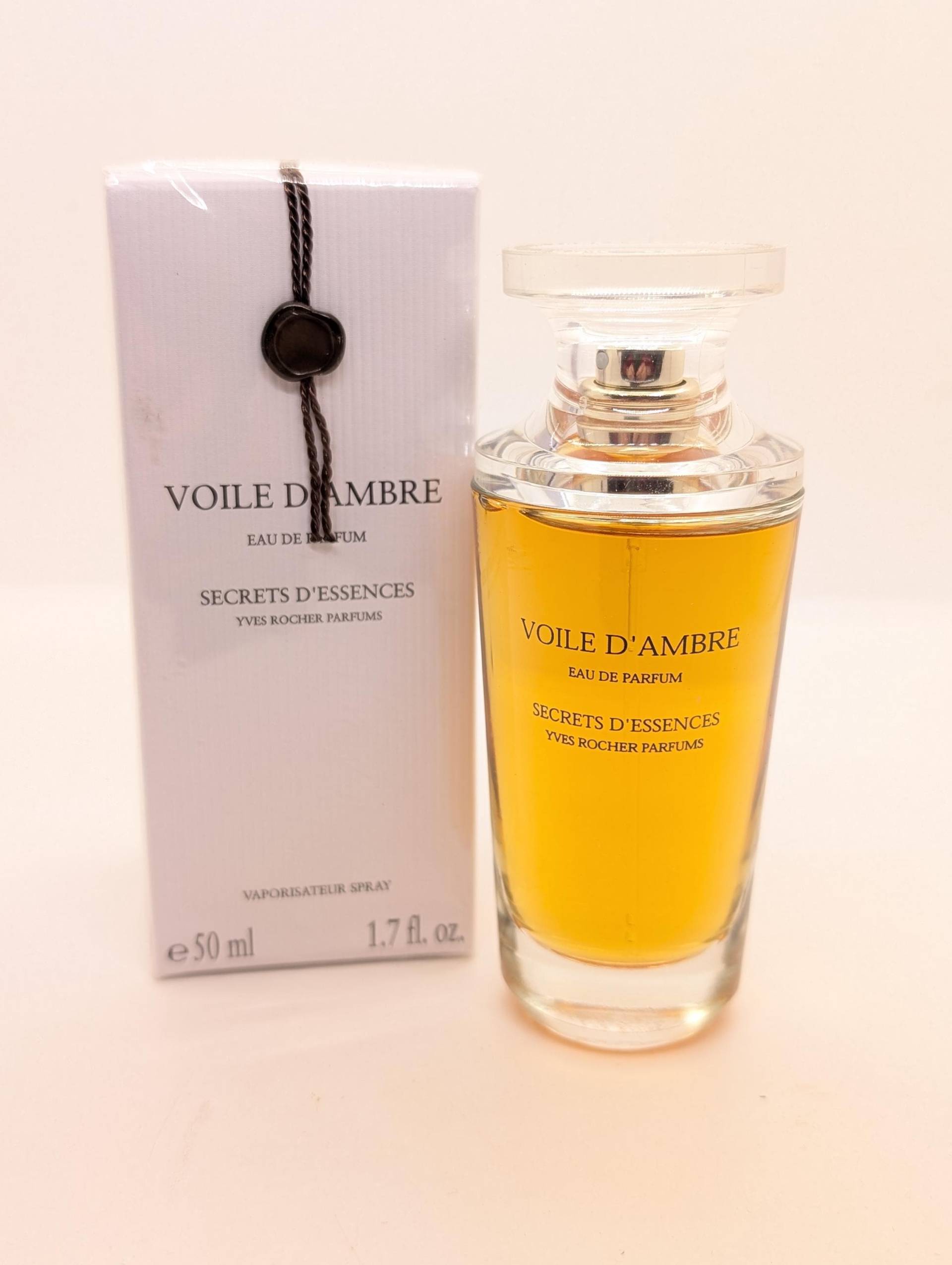 Yves Rocher Voile D' Ambre | Eau De Parfum Secrets D'essences Vaporisateur Spray 50 Ml Original Box Unberührt von DerAusstatter