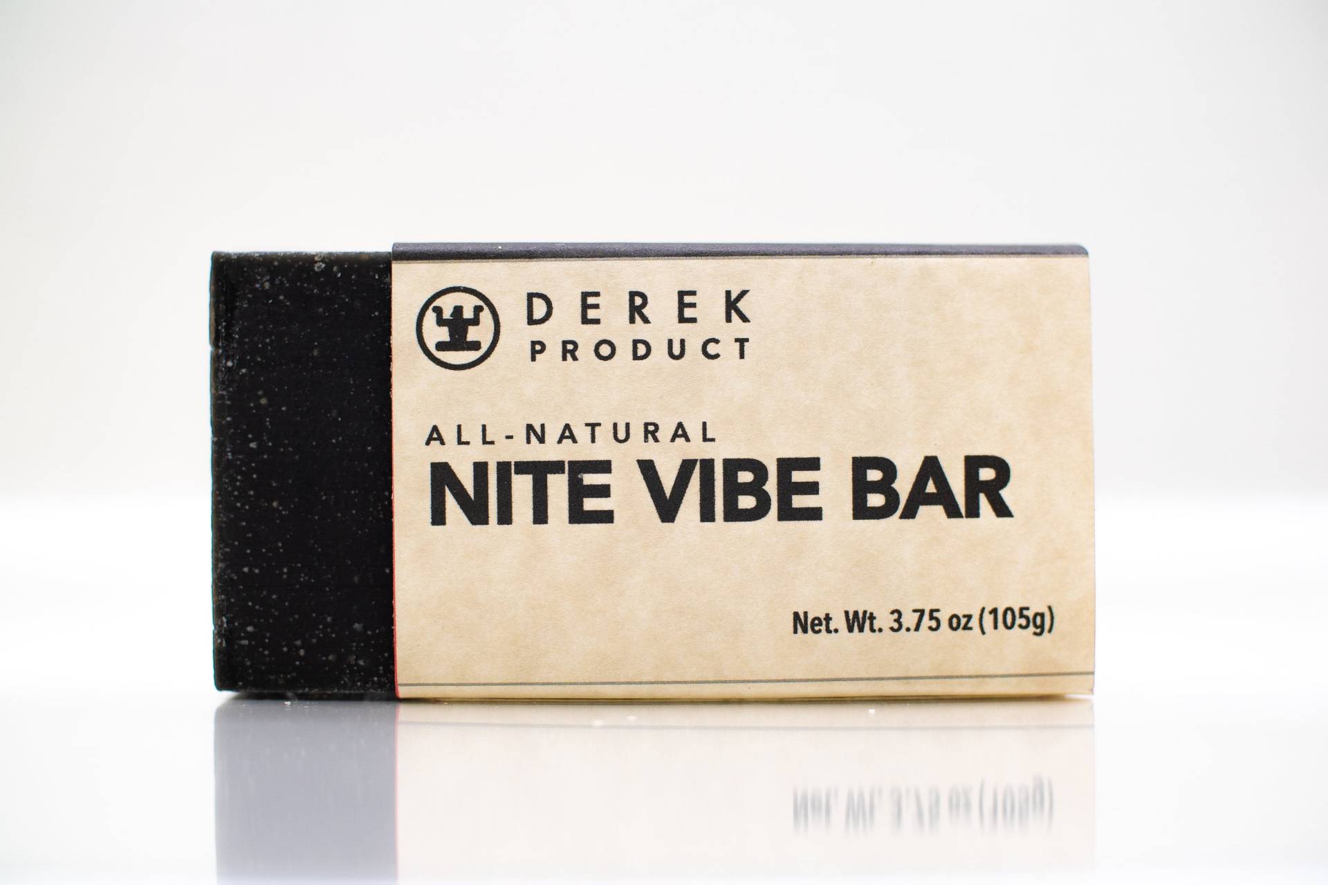 Derek Produkt - Aktivkohle & Teebaum Nite Vibe Schwarze Seife 3.75 Oz | 105G von DerekProduct