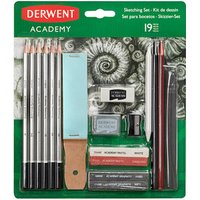 DERWENT Academy Graphitstifte B, H, HB, 2B, 4B, 6B grau, 1 St. von Derwent