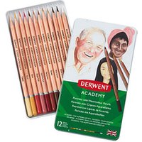 DERWENT Academy Skintones Aquarellstifte farbsortiert, 12 St. von Derwent