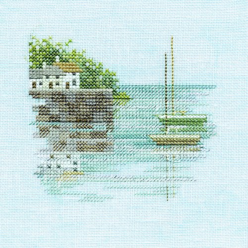 Bothy Threads Kreuzstich-Set "Menuette – Kai", 10x10cm, DWMIN04A, Zählmuster von Derwentwater Designs