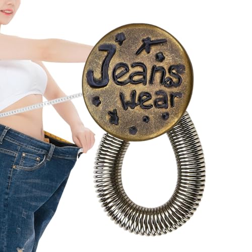 Stück Knopfverlängerung Für Hosen - Hosenbunderweiterung Knop - Hosenknopf Erweiterung - Hosen Expander Button - Taille Extender Elastischen Knöpfe - Jeans Einziehbare Knöpfe | Für Jeans Röcke Hosen von Derwrtup