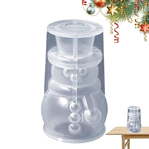 Generic Kerzenform für Schneemann, 3D-Kerzenform, Schneemann, Weihnachtsbaum, Epoxidharz, Weihnachtsmotiv, Winterurlaub, für Bastelarbeiten von Desconocido