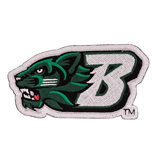 Binghamton University Patch Bearcats SUNY bestickte Applikation zum Aufnähen oder Aufbügeln Blazer Jackentasche (Patch – Design A) von Desert Cactus