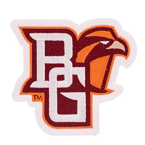 Bowling Green State University Patch Falcons BGSU Bestickte Applikation zum Aufnähen oder Aufbügeln Blazer Jackentasche (Patch – Design B) von Desert Cactus