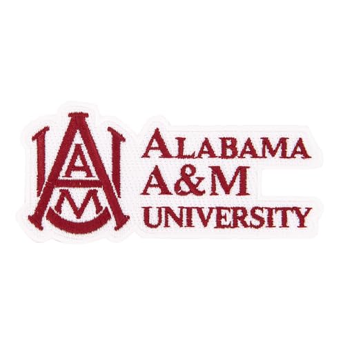 Desert Cactus Alabama A&M University Bulldogs AAMU bestickte Aufnäher zum Aufnähen oder Aufbügeln auf Blazer Jacke Tasche (Patch C) von Desert Cactus