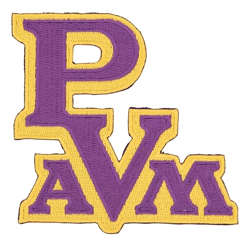 Desert Cactus Prairie View A&M University Patch – bestickte Aufnäher zum Aufbügeln oder Aufnähen für Blazer, Jacken, Rucksäcke, Taschen, Hüte und taktische Ausrüstung – Panthers (Patch – Design D) von Desert Cactus