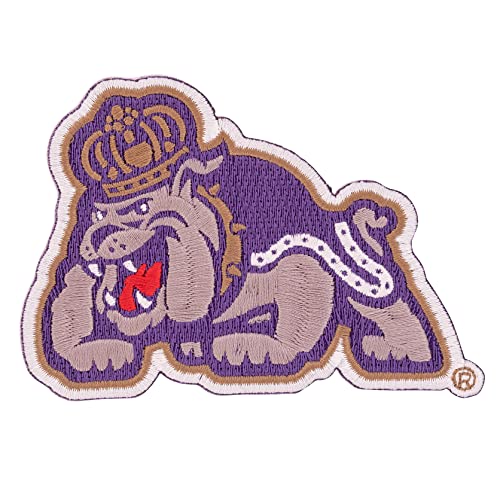 James Madison University Patch Dukes JMU, bestickter Aufnäher, zum Aufnähen oder Aufbügeln, Blazer-Jackentasche (Patch – Design B) von Desert Cactus