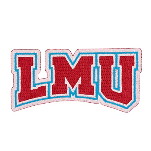 Loyola Marymount University Patch Lions LMU Bestickter Aufnäher zum Aufnähen oder Aufbügeln Blazer Jackentasche (Patch – Design A) von Desert Cactus