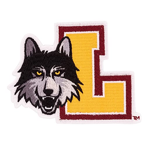 Loyola University Chicago Patch LUC Ramblers bestickte Applikation Patch zum Aufnähen oder Aufbügeln Blazer Jackentasche (Patch – Design B) von Desert Cactus