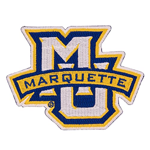 Marquette University Patch Golden Eagles MU Bestickte Applikation Patch zum Aufnähen oder Aufbügeln Blazer Jackentasche (Patch – Design A) von Desert Cactus