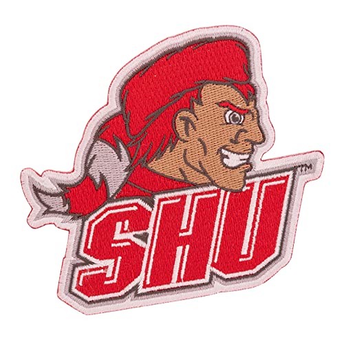 Sacred Heart University Patch Pioneers SHU Bestickte Applikation Patch zum Aufnähen oder Aufbügeln Blazer Jackentasche (Patch – Design A) von Desert Cactus