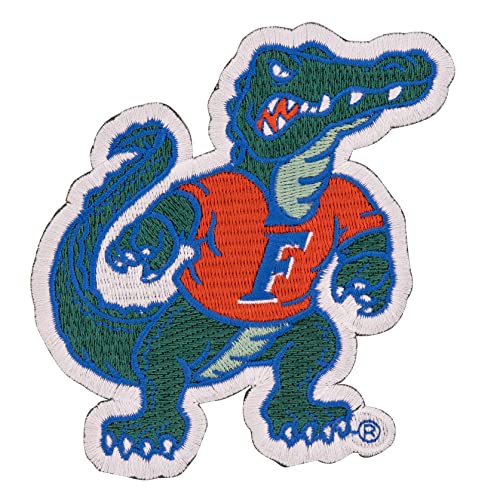 University of Florida Patch UF Gators Bestickte Applikation Patch zum Aufnähen oder Aufbügeln Blazer Jackentasche (Patch – Design B) von Desert Cactus