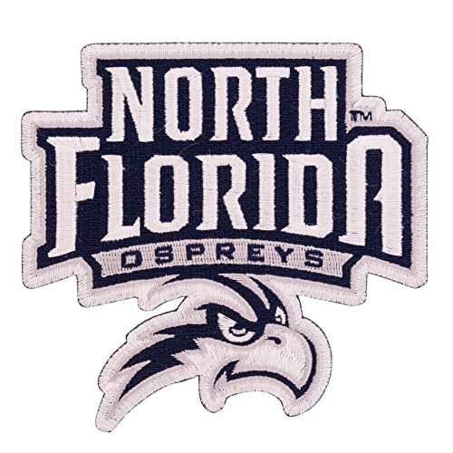 University of North Florida Patch UNF Ospreys Bestickter Applikation Patch zum Aufnähen oder Aufbügeln Blazer Jackentasche (Patch – Design A) von Desert Cactus