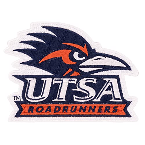 University of Texas at San Antonio Patch UTSA Roadrunners Bestickter Applikation Patch zum Aufnähen oder Aufbügeln Blazer Jackentasche (Patch – Design A) von Desert Cactus