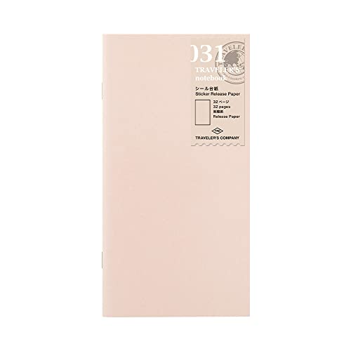 Midori Travelers Note Regular Size Refill - 031 Sticker Release Paper von Designphil