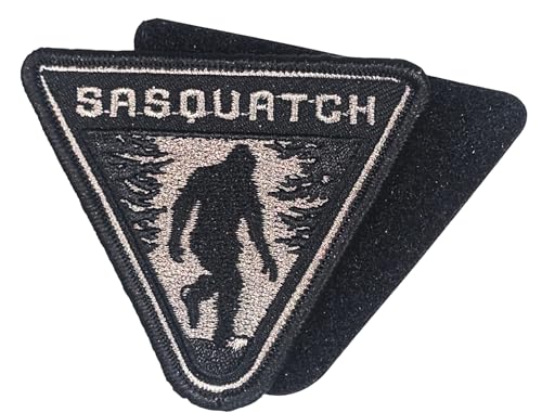 Aufnäher mit Ford Bronco Sasquatch-Logo, bestickt, 7,6 x 6,3 cm, Klettverschluss für Kleidung, Jeansjacke, Rucksack, Hut und mehr Aufnäher mit Ford Bronco Sasquatch-Logo, bestickt, 7,6 x 6,3 cm, Klettverschluss für Kleidung, Jeansjacke, Rucksack, Hut und mehr von Detroit Shirt Company