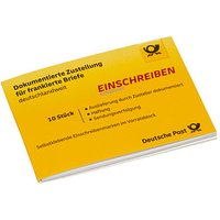 Deutsche Post 2,35 € Einschreibenmarken "Einwurf" selbstklebend 10 St. von Deutsche Post