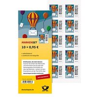 Deutsche Post 0,95 € Briefmarken "Ballonpost" selbstklebend 10 St. von Deutsche Post