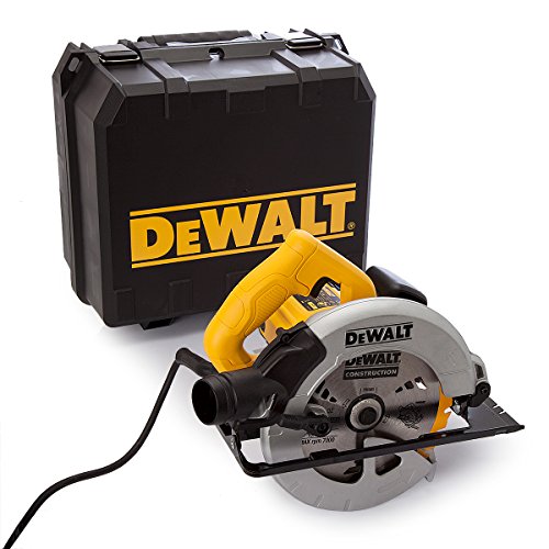 DEWALT Compact Circular Saw & Kitbox 184mm 1350W 240V DEWDWE560K-TB Yellow von Dewalt