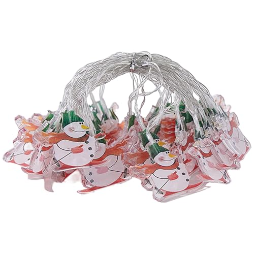 LED Christmas Lights | Waterproof Snowman Fairy Lights | 20 Ft Christmas Tree Ornaments String Lights For Indoor And Outdoor Holiday Decor | Perfect For Christmas Parties And Festive Celebrations von Dgkdek