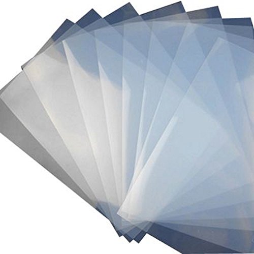 DiTFATOP 33 x 48,3 cm, 50 Blatt Inkjet-Folie, wasserfest, milchiges Transparenzpapier für Drucker, für Siebdruck, Bulk von DiTFATOP