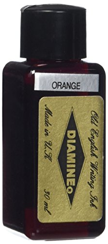 Diamine, Füllfederhalter-Tinte, 30-ml-Flasche, Orange von Diamine