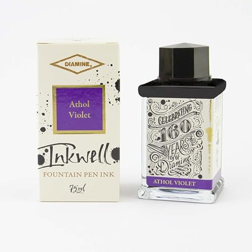 Diamine 160. Jahrestag – 75 ml Füllfederhalter-Tinte – Athol Violet von Diamine