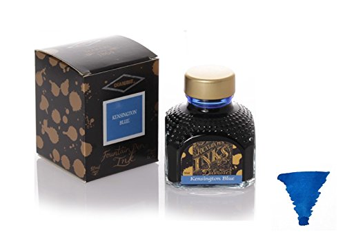 Diamine Füllfederhalter-Tinte, 80 ml, Türkis Kensington Blue von Diamine