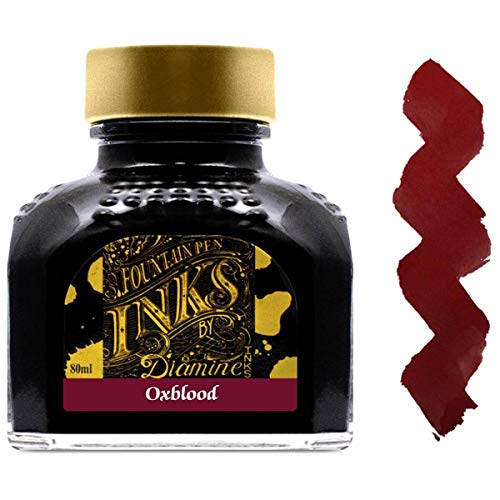 Diamine Füllfederhalter-Tinte, 80 ml, Türkis Oxblood von Diamine