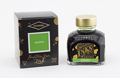 Diamine Füllfederhalter-Tinte, 80 ml, Türkis Meadow Green von Diamine