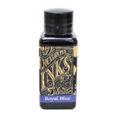 Diamine Ink,Royal Blue,BlauTinte für Füllfederhalter,30 ml von Diamine