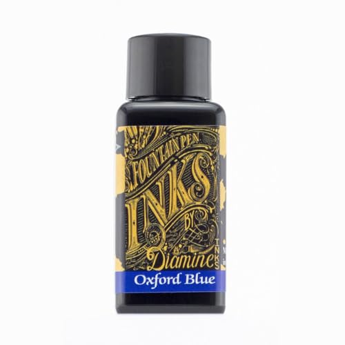 Diamine Tintenfass, für Füllfederhalter, 30 ml, Oxford blau von Diamine