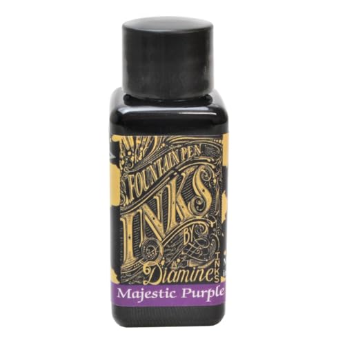 Diamine Tintenfass, für Füllfederhalter, 30 ml, Violett von Diamine