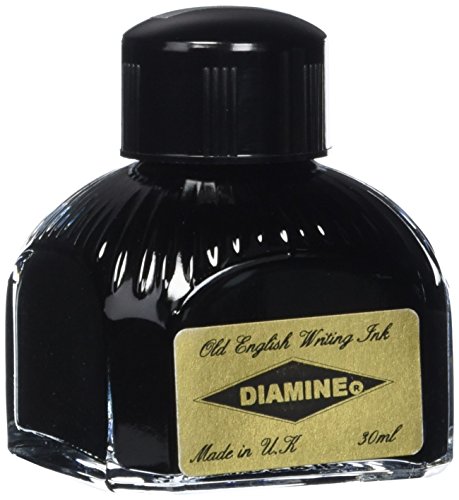 Diamine Tintenfass für Füllfederhalter, 80 ml, Mediterranes Blau von Diamine