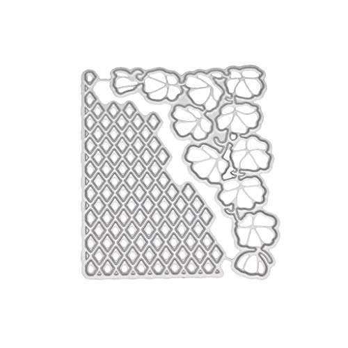 Hintergrund Metall Stanzformen Schablone DIY Scrapbooking Album Stempel Papier DIY Sets von Diarypiece