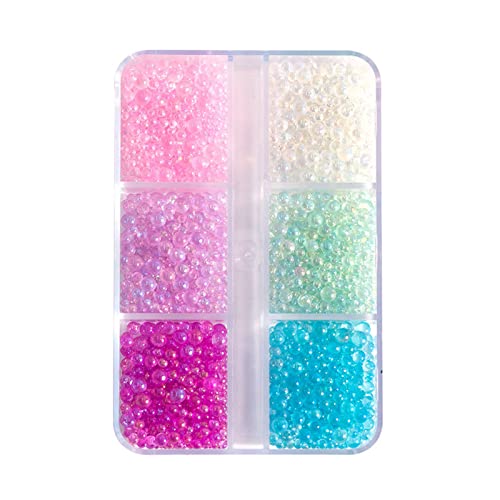 Winzige Mini-Bubble-Perlen für DIY-Shaker, Harzformfüller, DIY-Silikonform, Nagelkunst, Dekoration, Füllung, 1–3 mm, kleine Kristallperle von Diarypiece