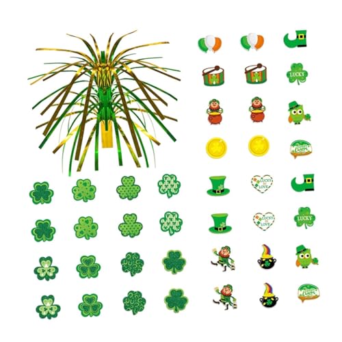 Dickly St. Patrick's Day Esstisch Herzstück DIY Kit für Holiday Supplies Home von Dickly