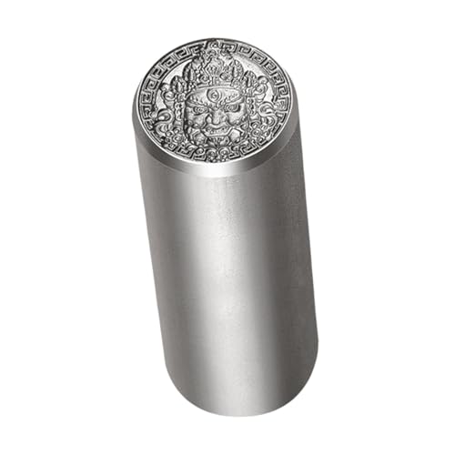 Dickly Stempelstanzer „Gott des Reichtums“, Metallstempel, DIY-Prägewerkzeug, Stempelstanzer „Gott des Reichtums“ für die Schmuck-Holzbearbeitung, 20MM von Dickly