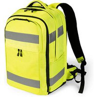 DICOTA Rucksack Hi-Vis Recycling-PET gelb 32,0 - 38,0 l von Dicota