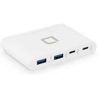 DICOTA USB-Hub 4-in-1 4-fach weiß von Dicota