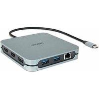 DICOTA USB-Hub D32057 10-fach silber von Dicota