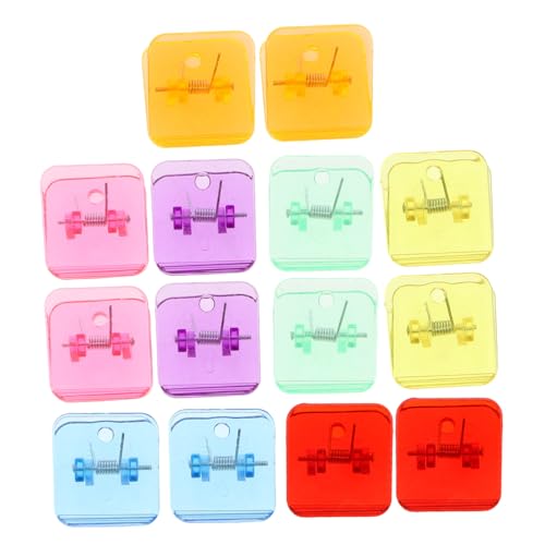Didiseaon 14 Stück Dateiordner Büro Zubehör Mini -papierclips Kunststoffclip Für Den Haushalt Dokumentclip Papier-organizer-klemmen Kleine Für Papier Süße Büroklammern Plastik Didiseaon 14 Stück Dateiordner Büro Zubehör Mini -papierclips Kunststoffclip Für Den Haushalt Dokumentclip Papier-organizer-klemmen Kleine Für Papier Süße Büroklammern Plastik von Didiseaon