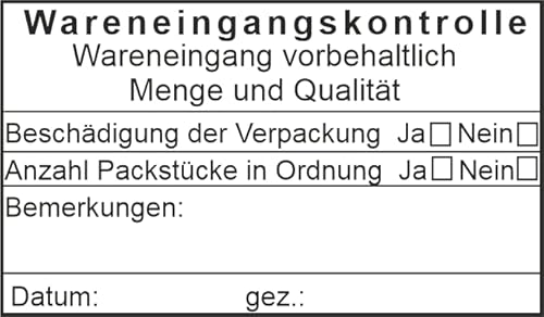 Kontierungsstempel vom Kaufhaus2010 – als Holzstempel mit Stempelkissen– Custom- (55x32 mm) in verschiedenen Ausführungen, Büro, Buchungsstempel, Firmenstempel von Die Stempel GmbH