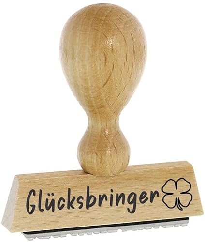 Sprüche-Stempel – Glücksbringer - von Kaufhaus 2010 aus Holz & Gummi, zum Bestempeln von Schriftstücken aller Art, Gruß- und Glückwunschkarten, Textilien und vieles mehr. Sprüche-Stempel – Glücksbringer - von Kaufhaus 2010 aus Holz & Gummi, zum Bestempeln von Schriftstücken aller Art, Gruß- und Glückwunschkarten, Textilien und vieles mehr. von Die Stempel GmbH