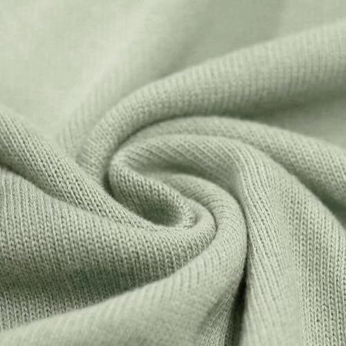 Babystrickstoff | feiner Strickstoff | Baumwolle | Ökotex | viele Farben (dusty green) von Die Stofftante