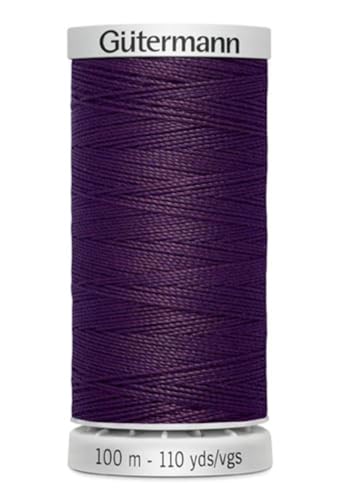 Gütermann Garn M782 Extra Stark Nähgarn Polyester 100m Nähmaschinengarn für alle stark beanspruchten Nähte (512 aubergine) von Die Stofftante